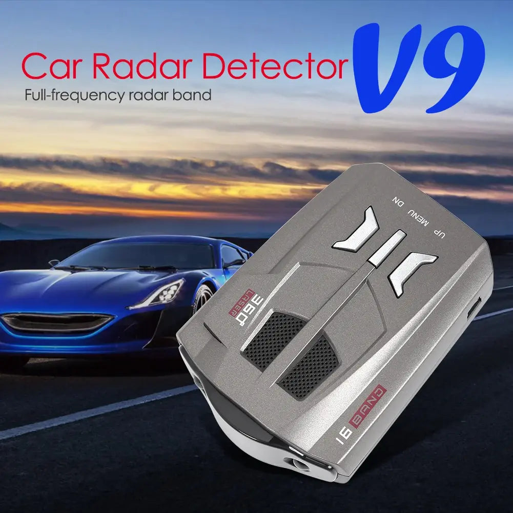 V9 Car Velocimeter Radar Detector with Voice Alerts