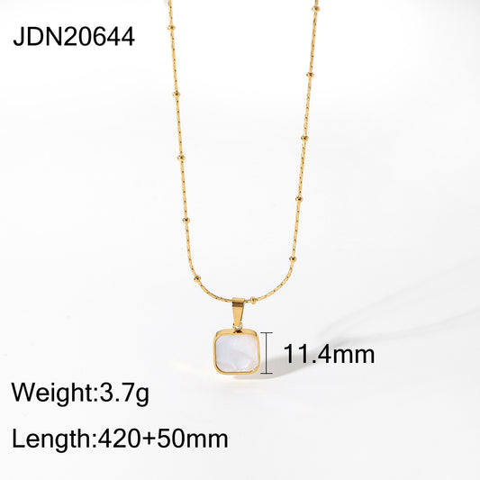 14K Gold Plated Stainless Steel Necklace