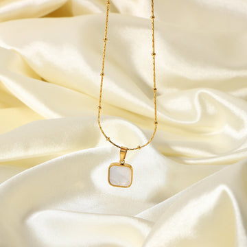 14K Gold Plated Stainless Steel Necklace