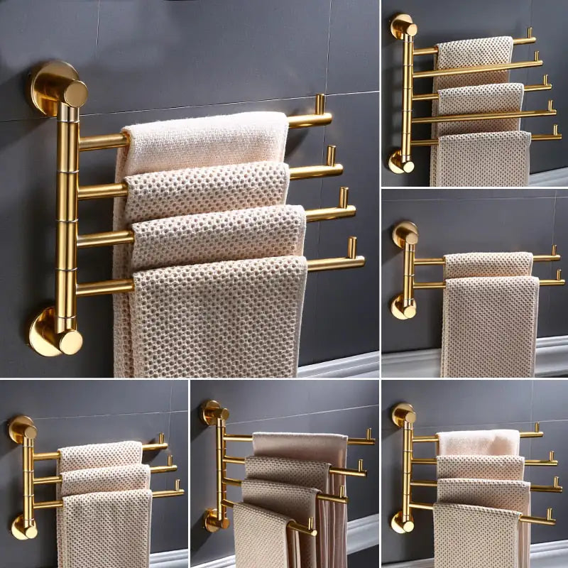 Punch-Free Towel Rack