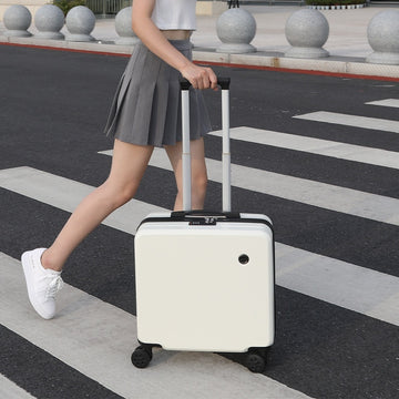 18-inch Trolley Printed Pattern Suitcase