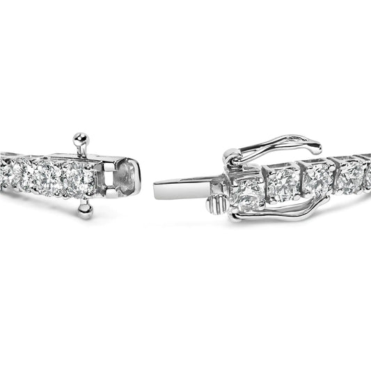 14K White Gold 4-Prong Diamond