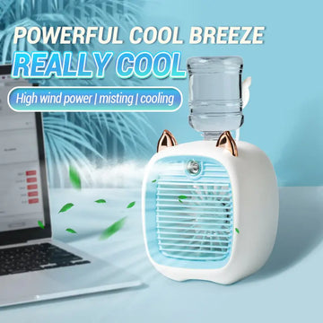 Portable Air Conditioner USB Mini Air Cooler Fan