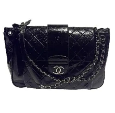 Chanel handbag with Silver Chain Handle